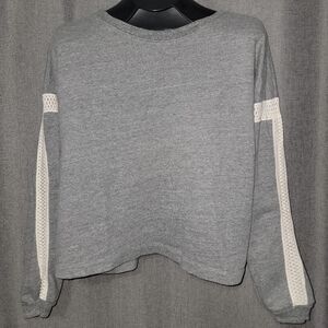 Kinly Lace and Gray Sweater Size M